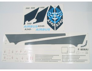 Supreme Hobbies A340 Decal Set Supreme Hobbies A340 Decal Set